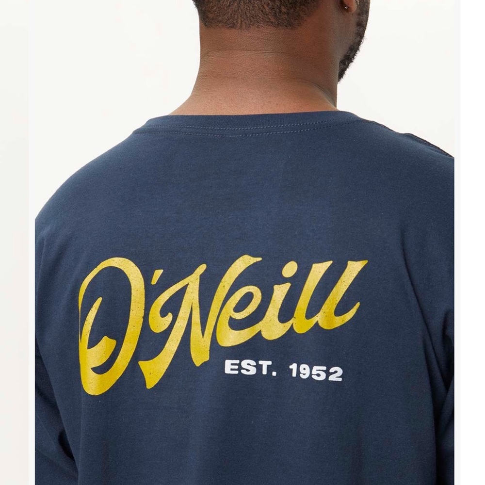 O’Neill Navy blue long sleeve graphic t-shirt/tee. Size Medium. NWT - Picture 3 of 7